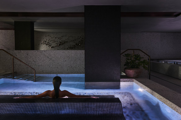 Subterranean luxuriousness … Aurora Spa and Bathhouse.