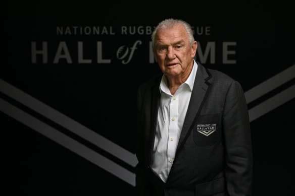 George Piggins has been inducted into rugby league’s Hall of Fame.
