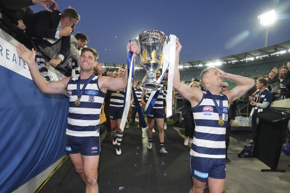 Geelong landed two all-time greats in Tom Hawkins and Joel Selwood in the 2006 national draft