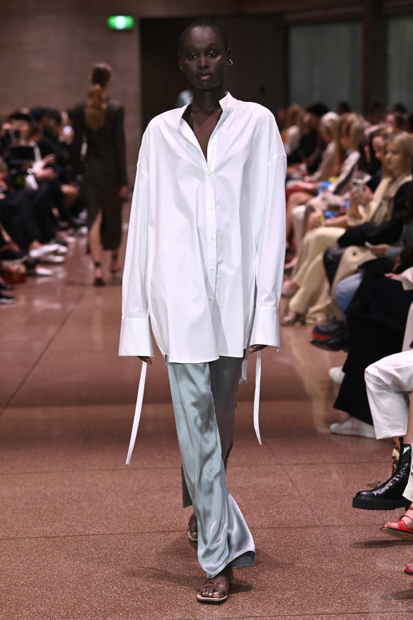 Beare’s Park’s elevated basics on the Australian Fashion Week runway.