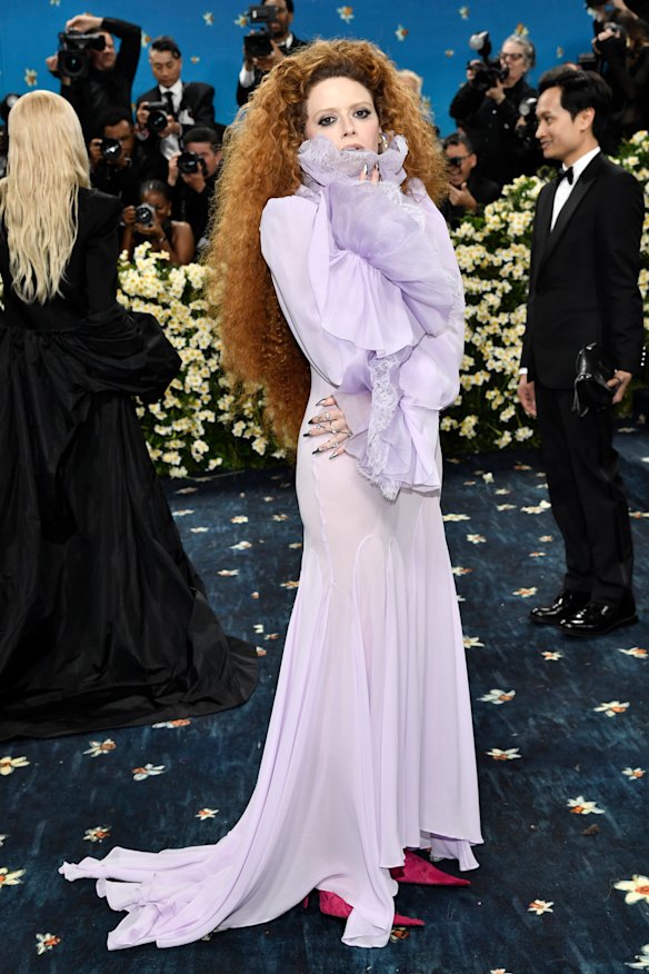 Lyonne pictured at last week’s Met Gala in New York.