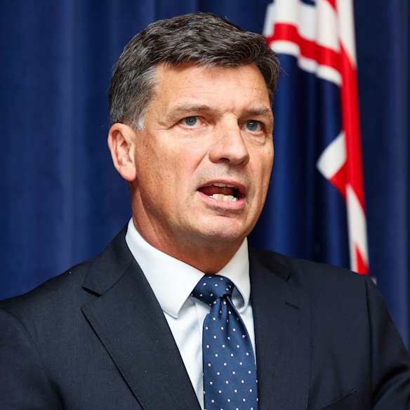 Opposition defence spokesman Angus Taylor.
