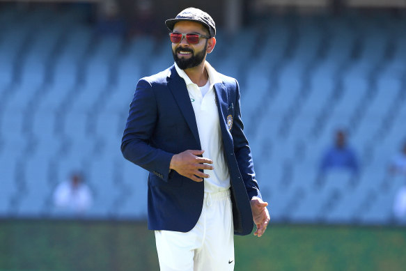 Kohli in Adelaide for the first Test.