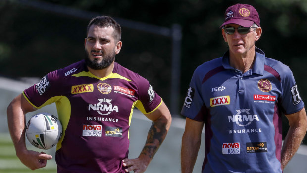 Anticipation: Wayne Bennett is keen to see the major signing on the park.