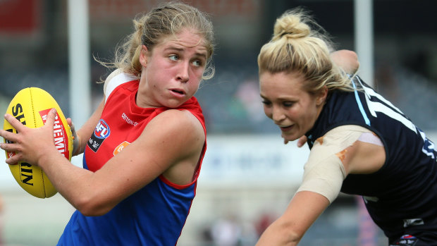 The AFL's women's competition began in 2017.