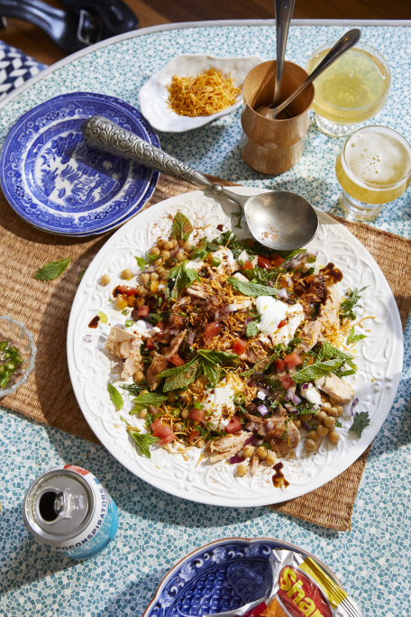 Chaat Recipe Indian Starters For Party Chickpea And Tuna 'chaat