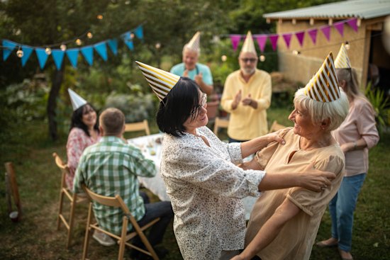   No one was competing any more. We had settled into ourselves and accepted ourselves for who we are and where we have ended up.