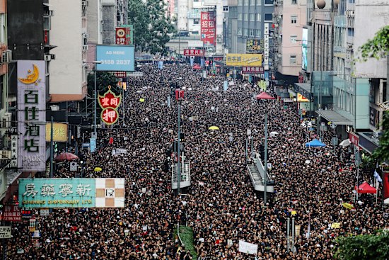 When China tightened its grip over Hong Kong in 2019, more than 2 million protestors – a good quarter of the population – took to the streets.