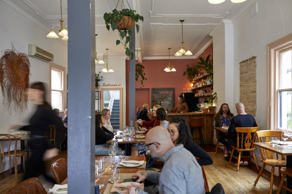 Inside the cosy bistro-style Tempus Katoomba.