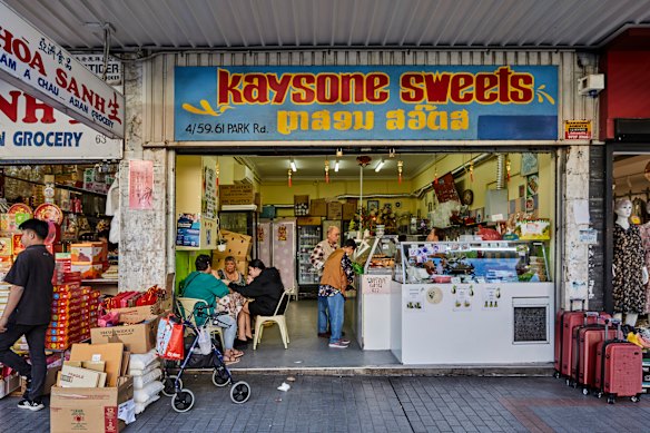 Kaysone Sweets in Cabramatta. 