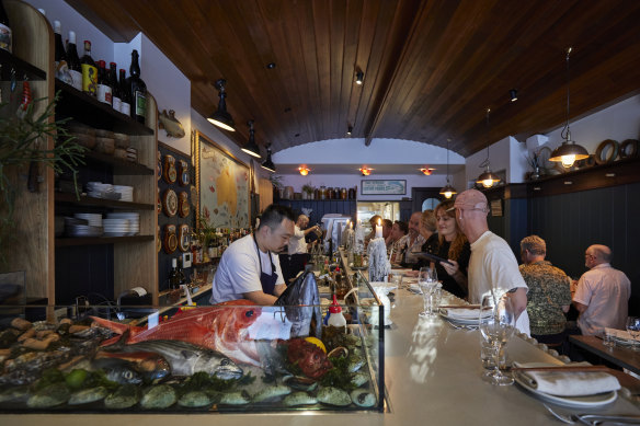 Mister Grotto is set among a new strip of venues on Australia Street.
