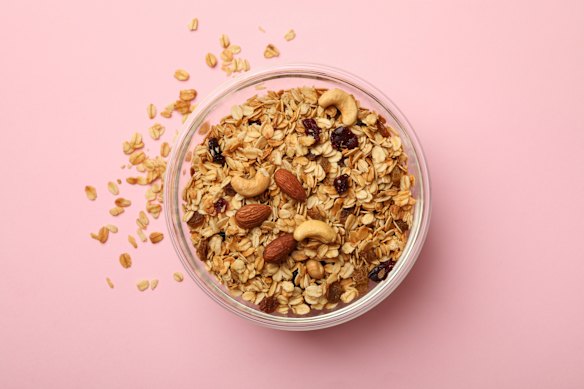 Supermarket muesli is surprisingly “one of the least satiating cereals”.