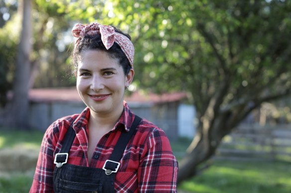 Analiese Gregory will open a restaurant on her farm later this year.