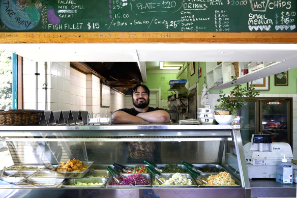 Get your falafel fix at Savion, Bondi.