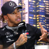 F1 star Hamilton shows candid leadership in uncertain times