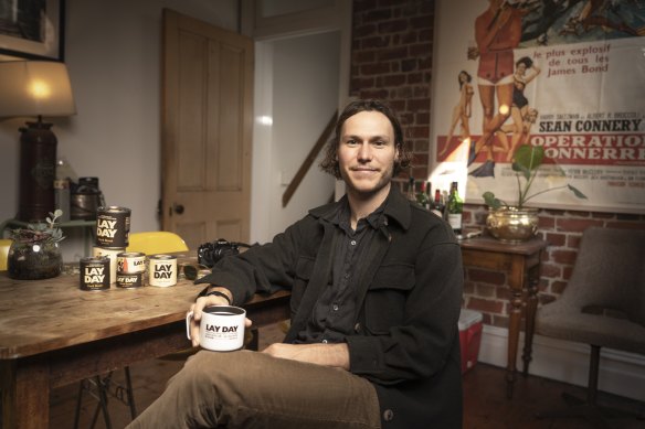 Ed Langdon co-founded Lay Day coffee with brother Tom Langdon.