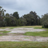 The now abandoned Kingswood Golf Course. 