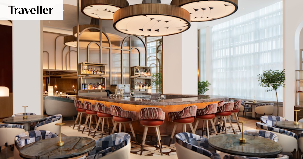 This redesigned flagship property showcases French-style luxury