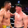 Paul Gallen v Justin Hodges & Ben Hannant as it happened: Rematch on the cards as Gallen stops Hodges after being dropped