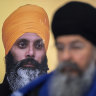 Canadian police charge three with murder of Sikh leader, probe links to Indian government