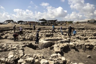 The settlement had streets and sewers, Israel's Antiquities Authority said.