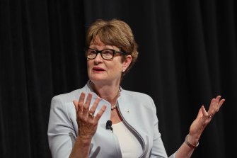 “If there are discussions that are being held outside the boardroom, which really should be around the board table, then that’s not helpful,” says Commonwealth Bank chair Catherine Livingstone.