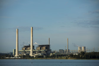 AGL’s Liddell and Bayswater power stations in the Hunter.