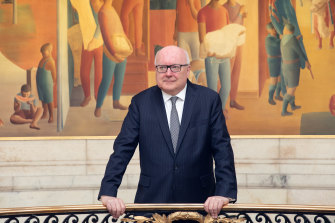 George Brandis was Australia’s High Commissioner from 2018 until April this year. 