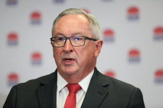 NSW Health Minister Brad Hazzard said his state would like more control over guidelines for air crews.