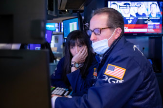 Wall Street is suffering through another day of losses.