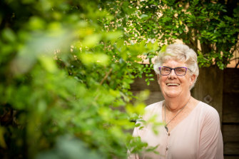 Deirdre Cusack at her home in Ormoston, Queensland.