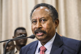 Sudanâ€™s Prime Minister Abdalla Hamdok, pictured, was arrested in the military coup.