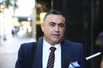 John Barilaro was appointed to the New York role earlier this month without the decision being presented to cabinet.