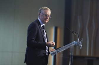 Governor of the Reserve Bank Phillip Lowe.