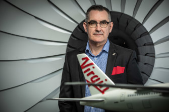 Virgin chief Paul Scurrah concedes his airline will forfeit market share under its new owners. 