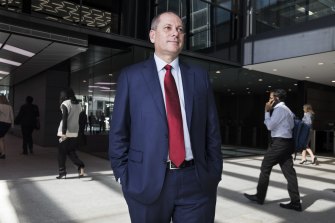 Westpac chief executive Peter King: “With a large workforce, it is important that we have the safest possible work environment.”