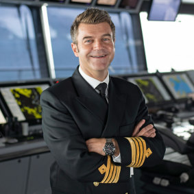 Scenic Captain Erwan le Rouzic.