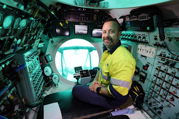 LR5 operator Nathan Young.
