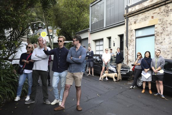 Buyers are being a lot more cautious about what they spend at auctions.