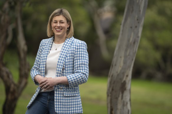 Jess Wilson is the only member of the Victorian Liberal party room to publicly declare she will vote Yes in the referendum.