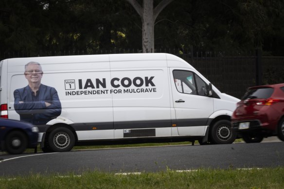 Ian Cook’s election campaign in Mulgrave against Daniel Andrews.
