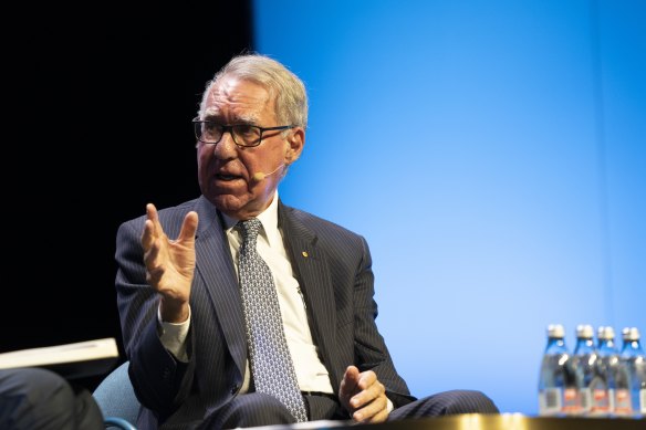 UNSW chancellor David Gonski says the Perrottet government’s election promise of a kids’ future fund is a good idea.