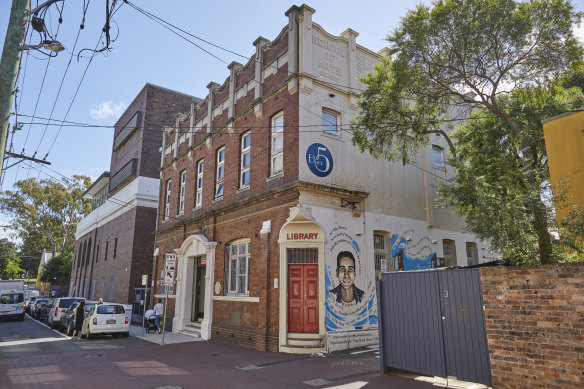 The Old 505 Theatre on Eliza Street in Newtown. 