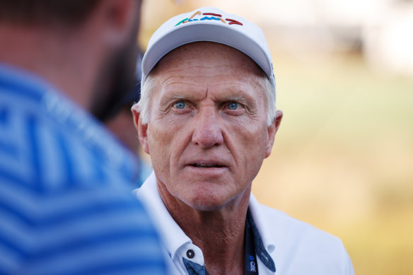 Greg Norman was not invited to the celebrations for the 150th British Open.