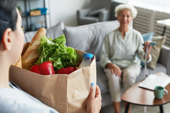 Adult children can help their parents transition away from driving by helping with things like groceries and banking.