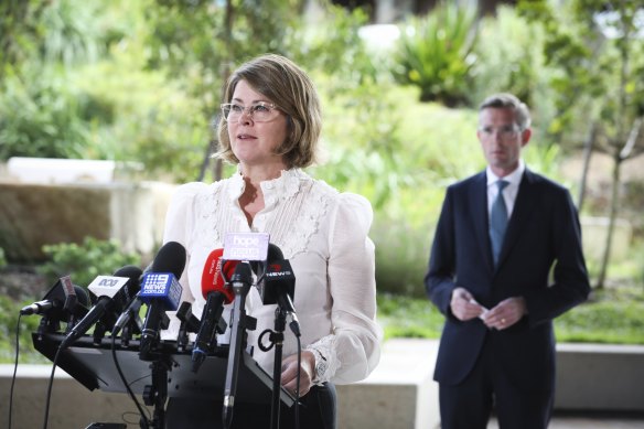 Susan Pearce, the new secretary of NSW Health. 