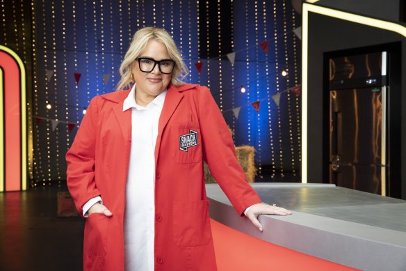 Snackmasters host and former Goggleboxer Yvie Jones asked for a bigger on-camera role on series two of the cooking show. 