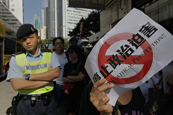 The situation in Hong Kong has attracted many calls to curb Chinese interference.