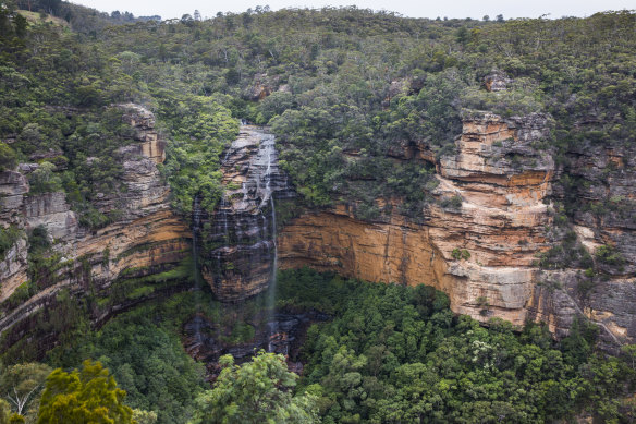 The Blue Mountains.