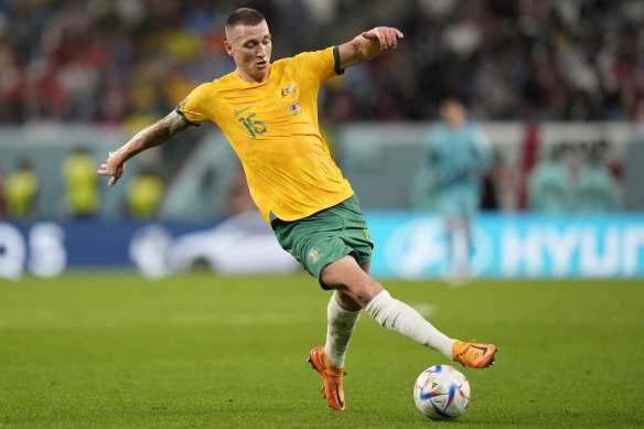 Australia’s hero against Tunisia, Mitchell Duke, was also central to the Socceroos’ fortunes on Thursday.